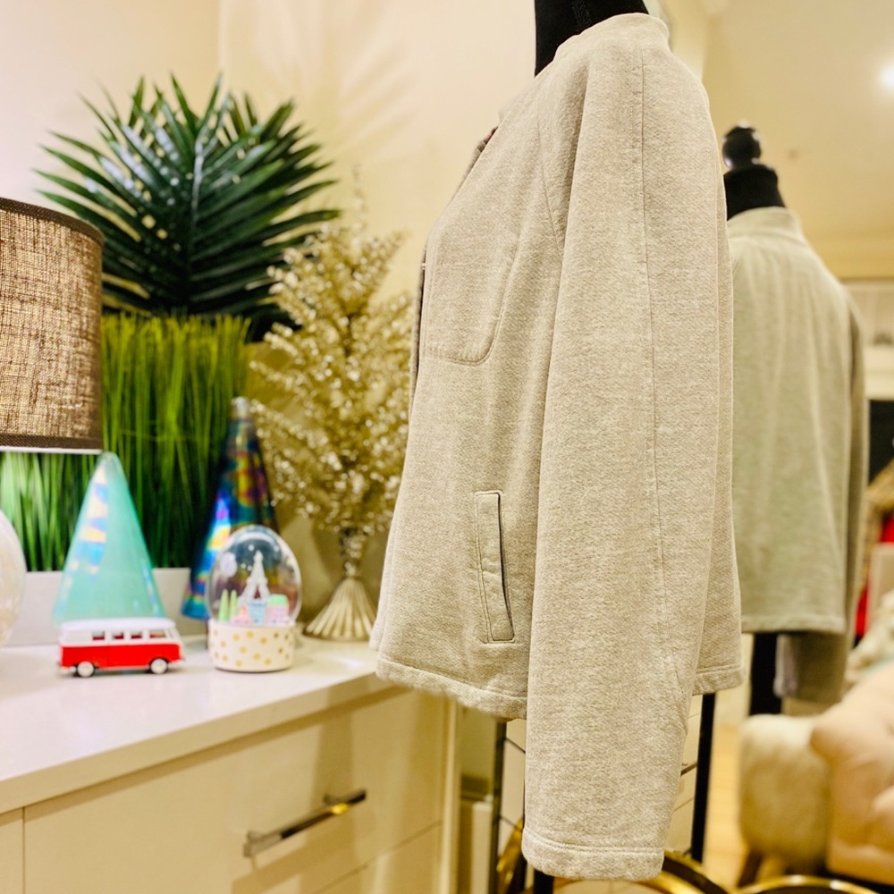 Current/Elliott Sweatshirt Button Front Cardigan - image 4